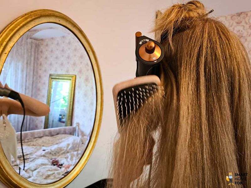 dyson airwrap brosse lissante